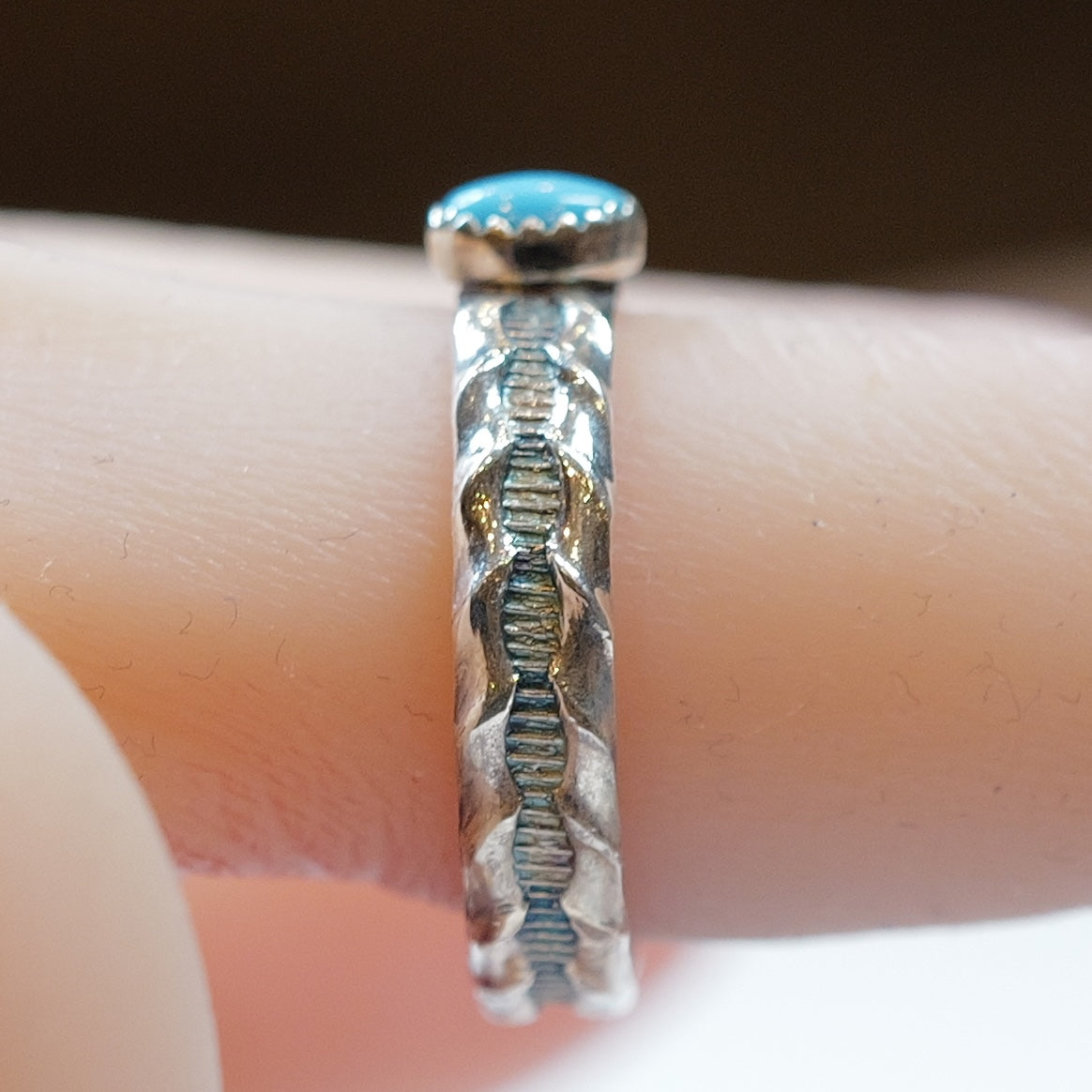 Turquoise Ring キングマン リング 21号