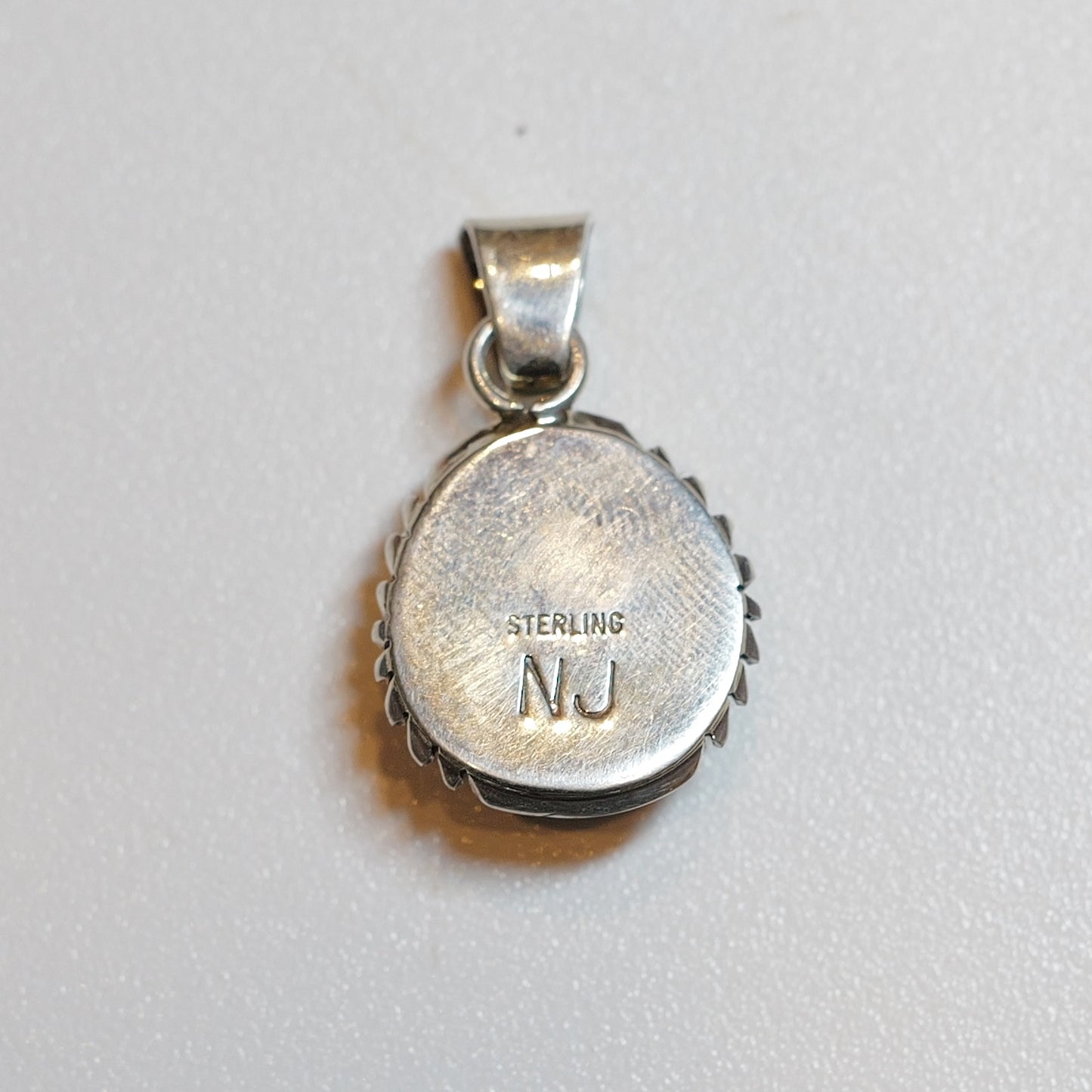 Navajo Golden Hill Turquoise Pendant ナバホ族 ゴールデンヒルターコイズ ペンダント