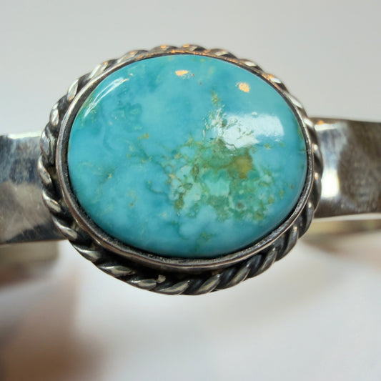 Turquoise Bangle Royston Mucho Original ロイストン鉱山 オリジナル製作 内径13.5cm