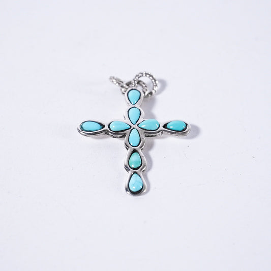 Turquoise Pendant Top Sleeping Beauty Navajo
