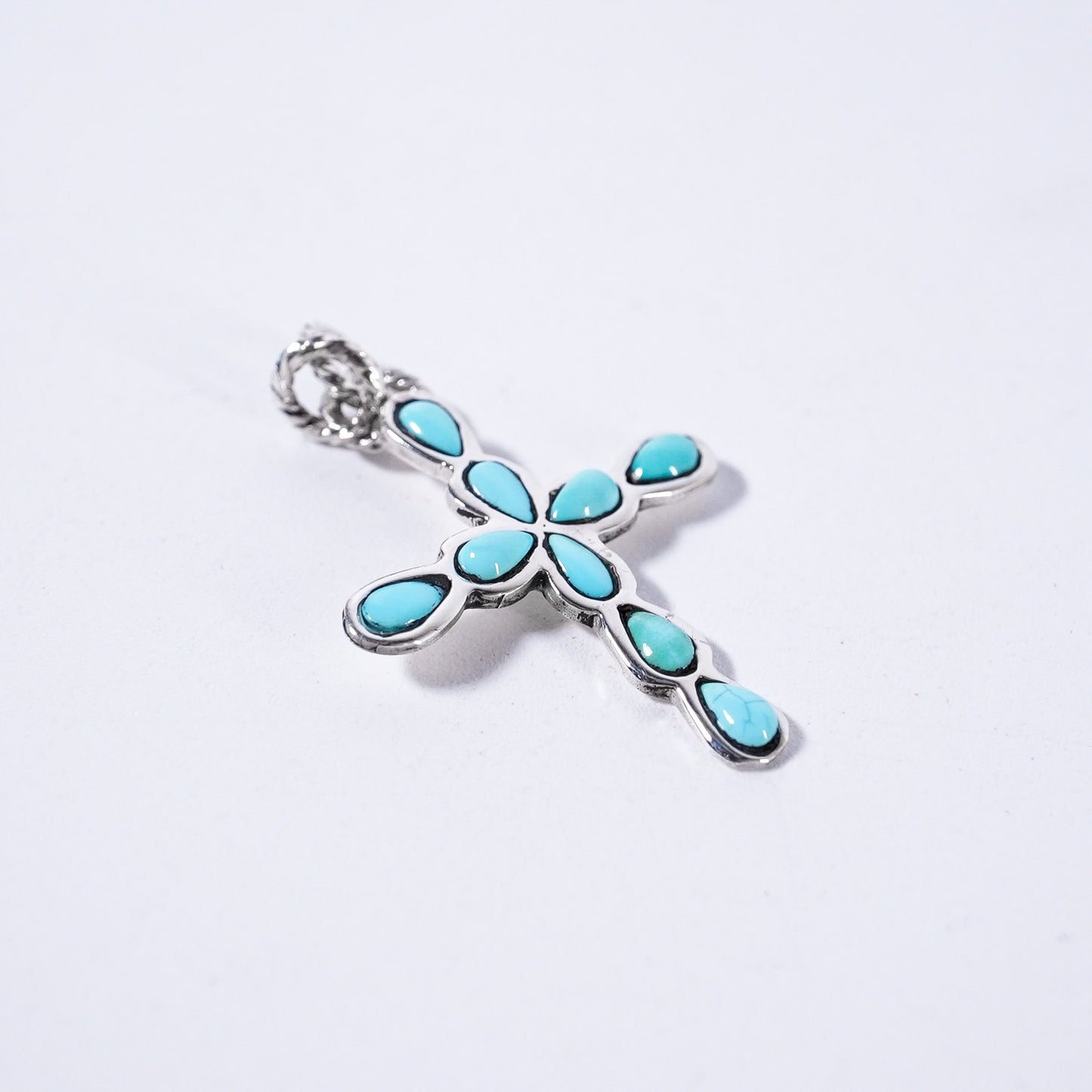 Turquoise Pendant Top Sleeping Beauty Navajo