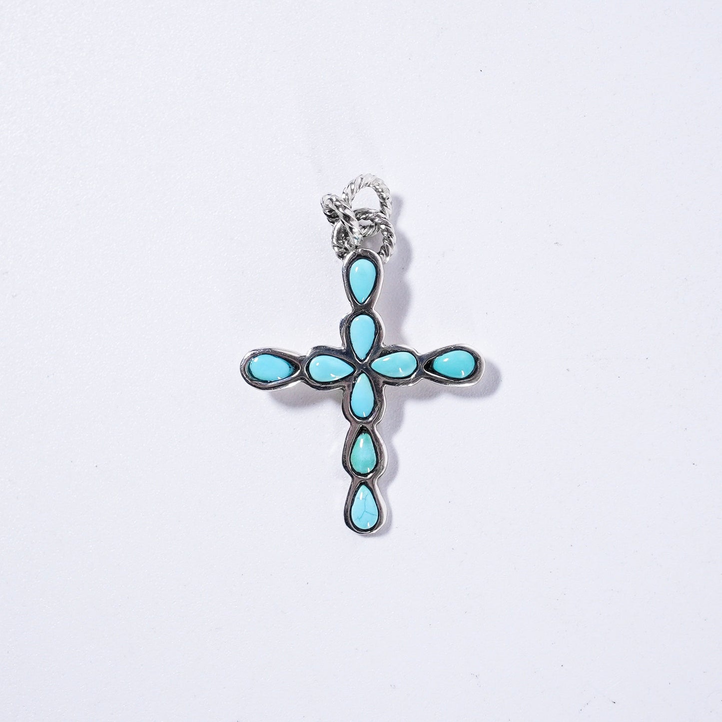 Turquoise Pendant Top Sleeping Beauty Navajo