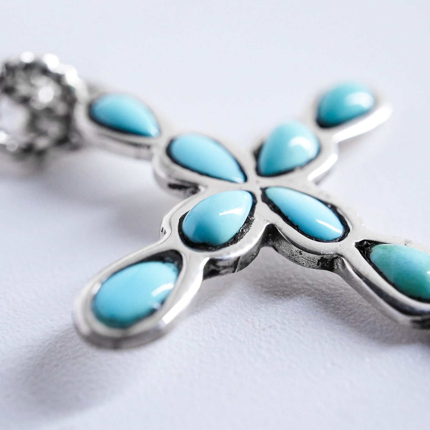 Turquoise Pendant Top Sleeping Beauty Navajo