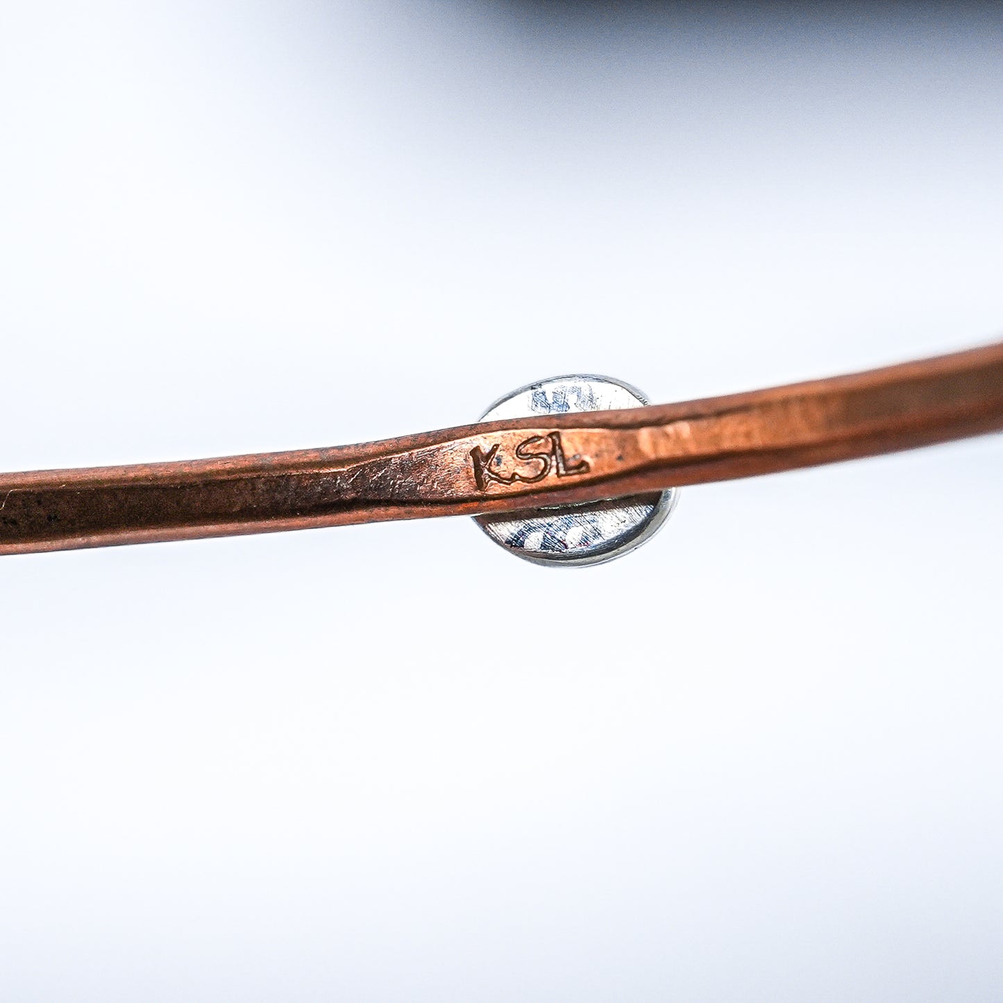Turquoise Bangle Sleeping Beauty Navajo copper