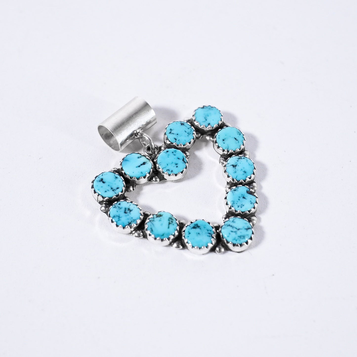 Turquoise Pendant Top King Man Navajo