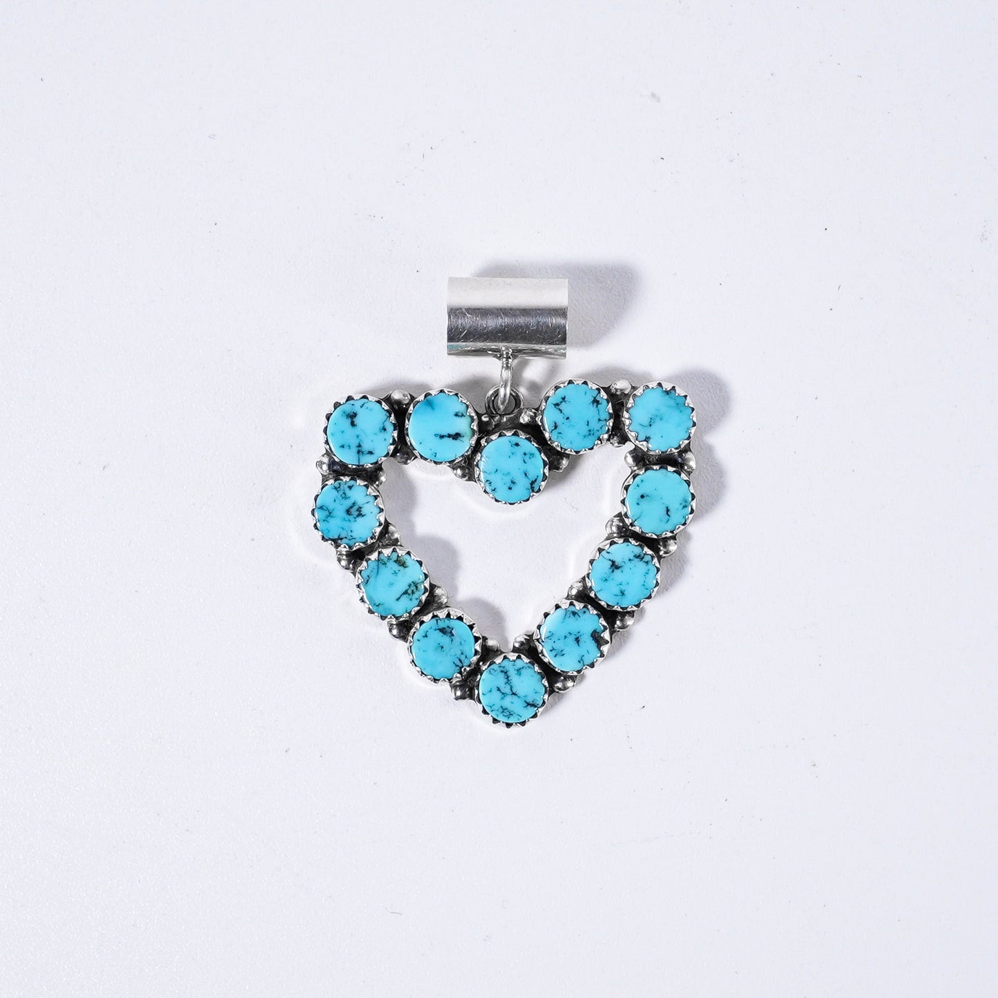 Turquoise Pendant Top King Man Navajo