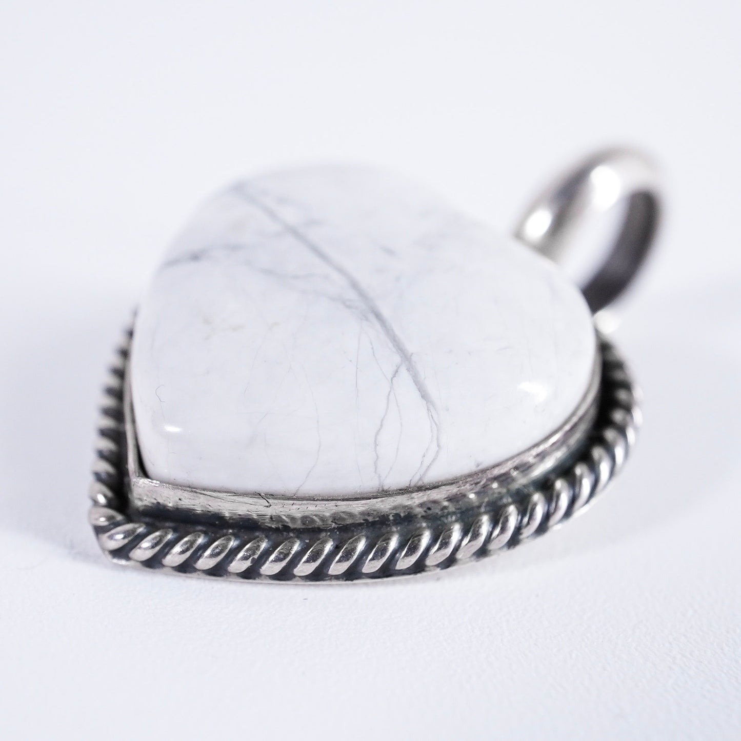 White Buffalo Pendant Top Navajo
