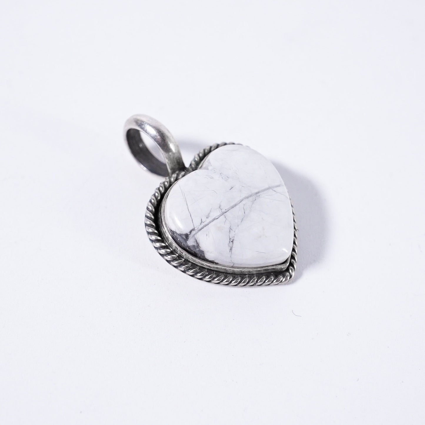 White Buffalo Pendant Top Navajo