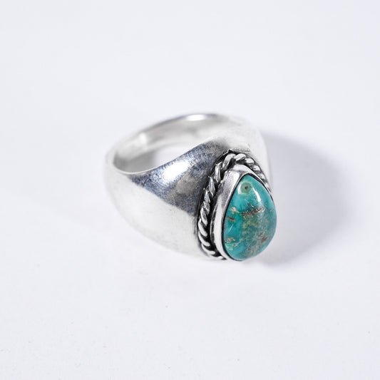 Turquoise Ring Royston Silver Mucho Original