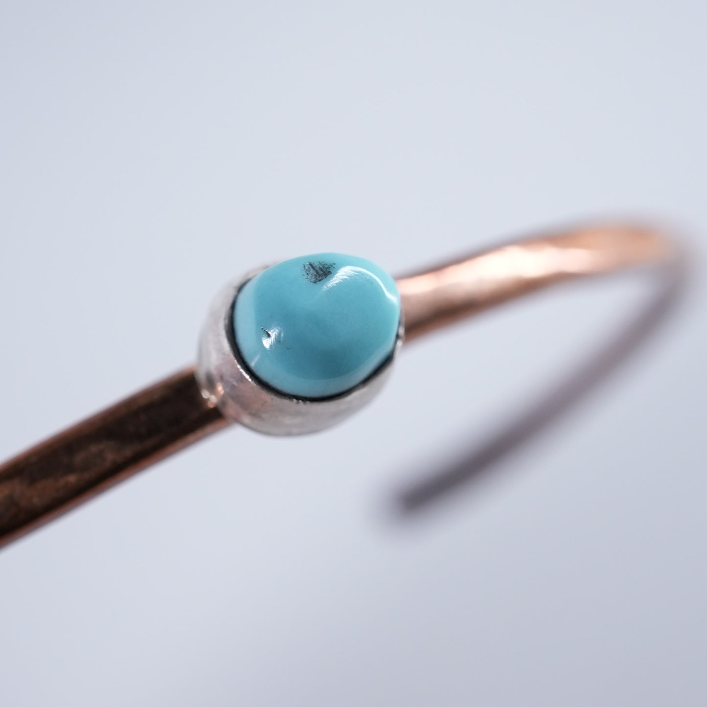 Turquoise Bangle Sleeping Beauty Navajo copper