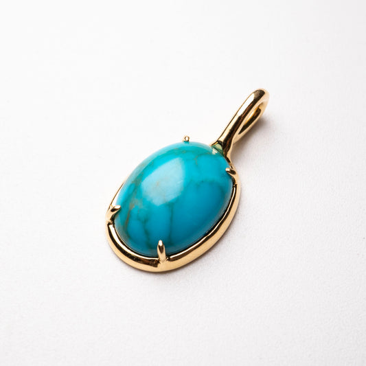 Turquoise Pendant Mucho Original 18K