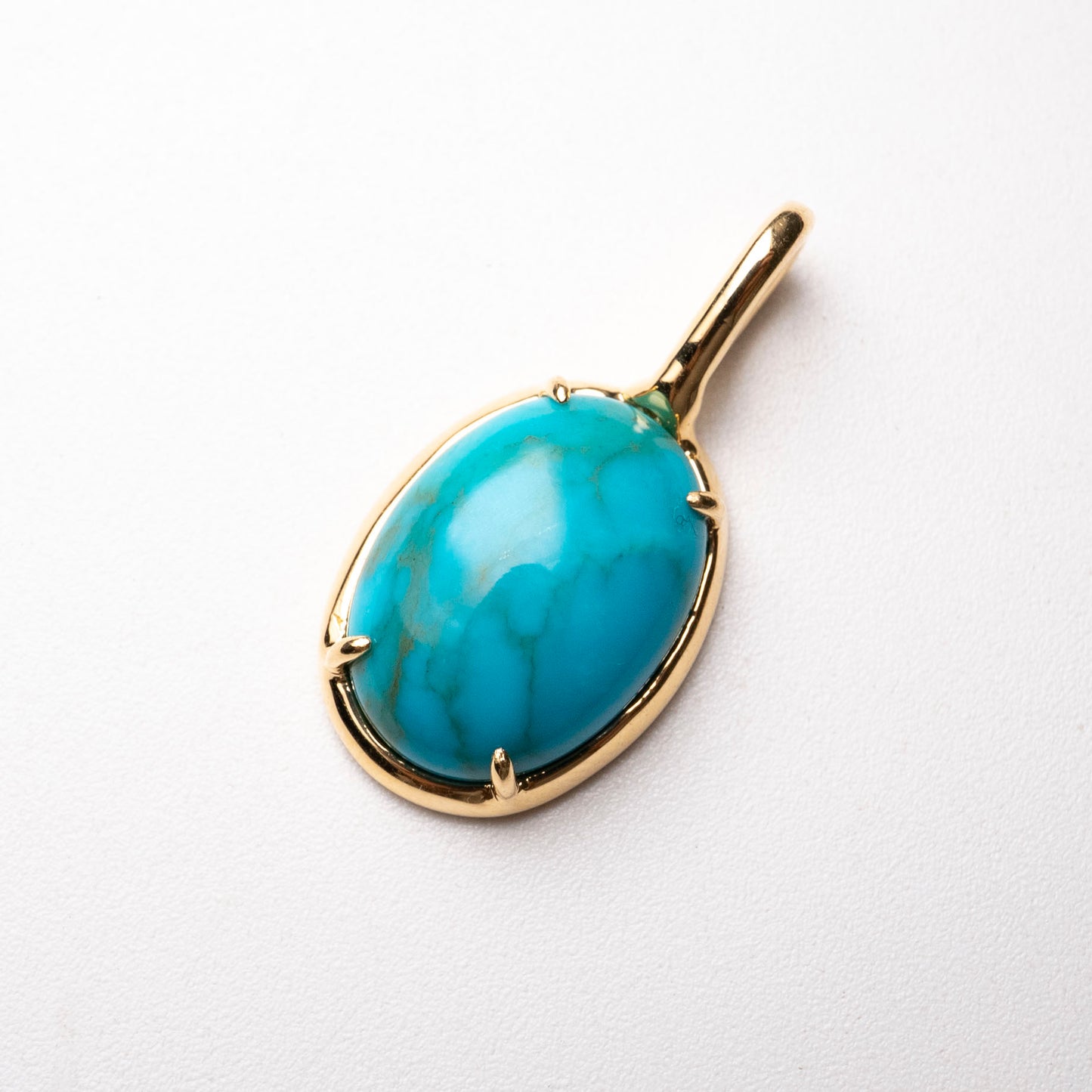 Turquoise Pendant Mucho Original 18K