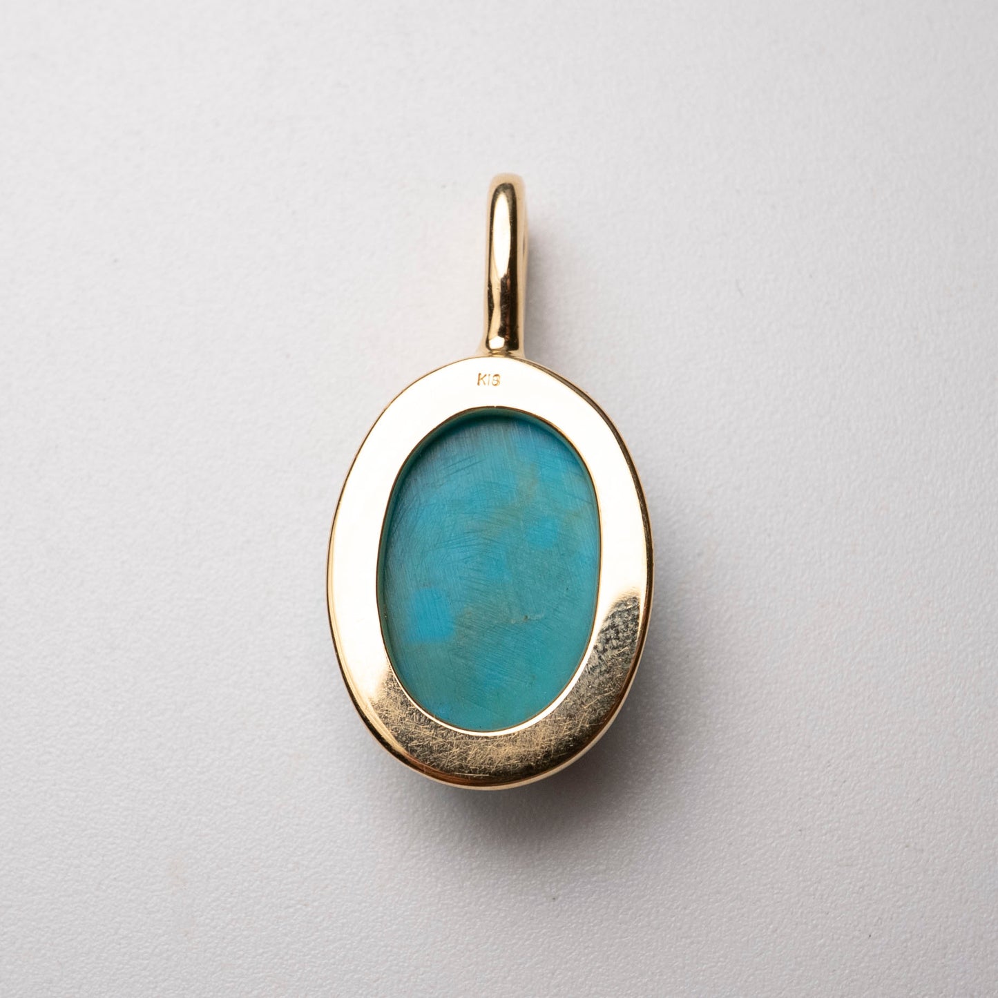 Turquoise Pendant Mucho Original 18K