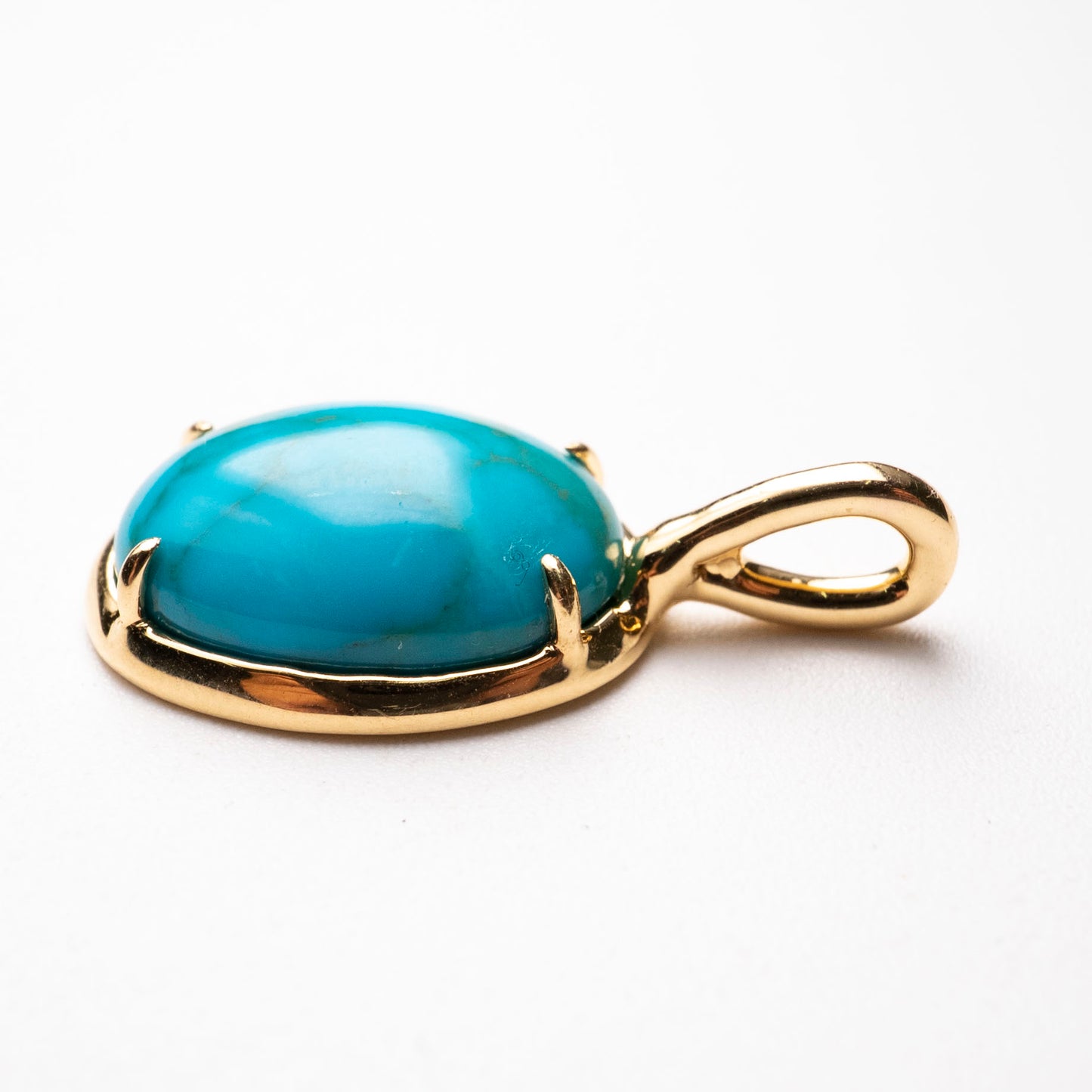 Turquoise Pendant Mucho Original 18K