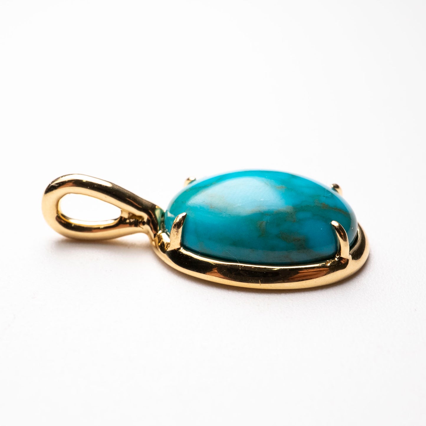 Turquoise Pendant Mucho Original 18K