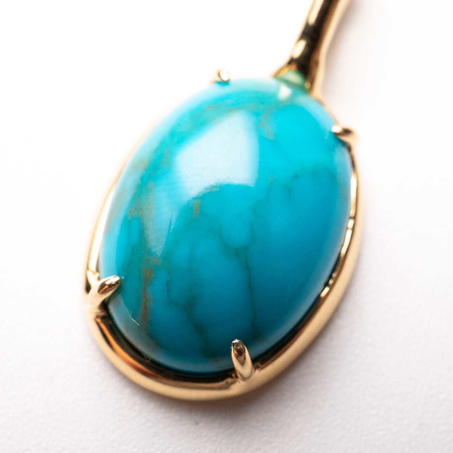 Turquoise Pendant Mucho Original 18K