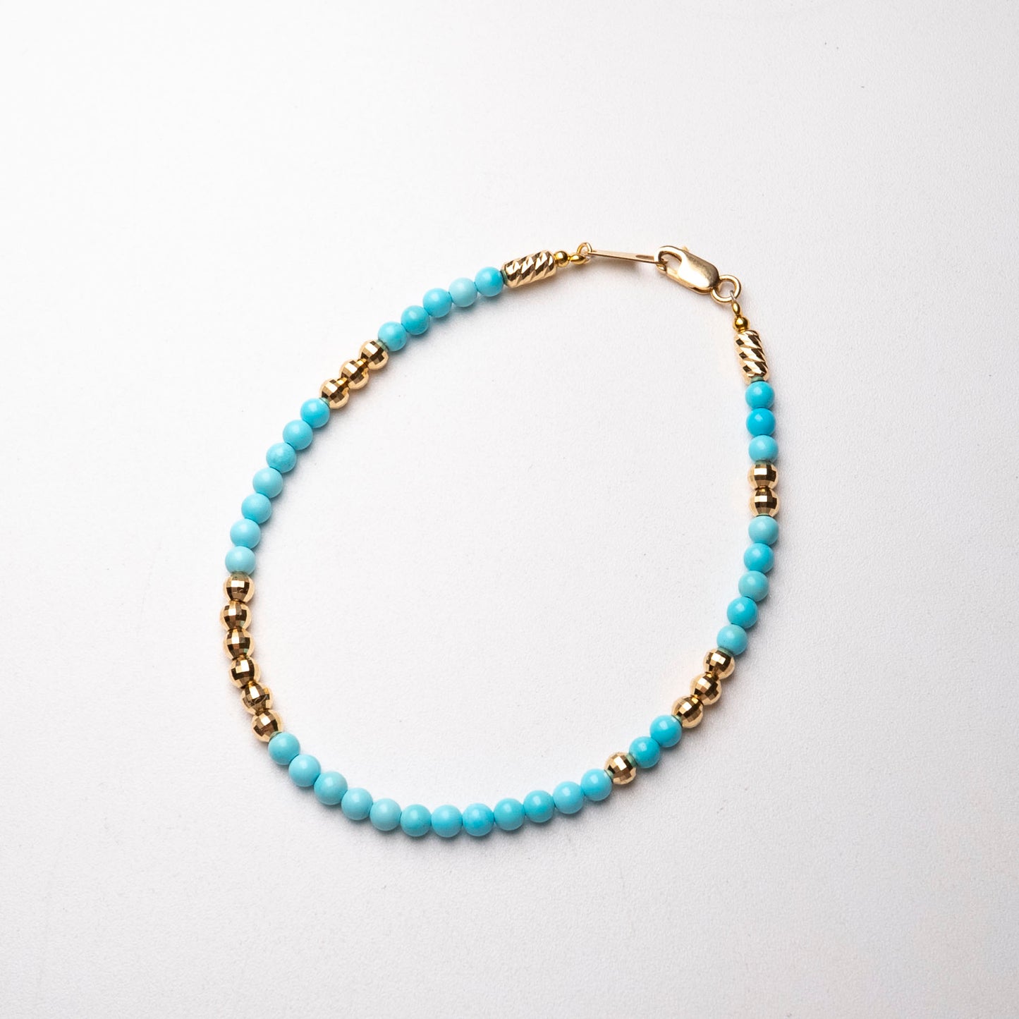 Turquoise Bracelet MCSUN Original 18K