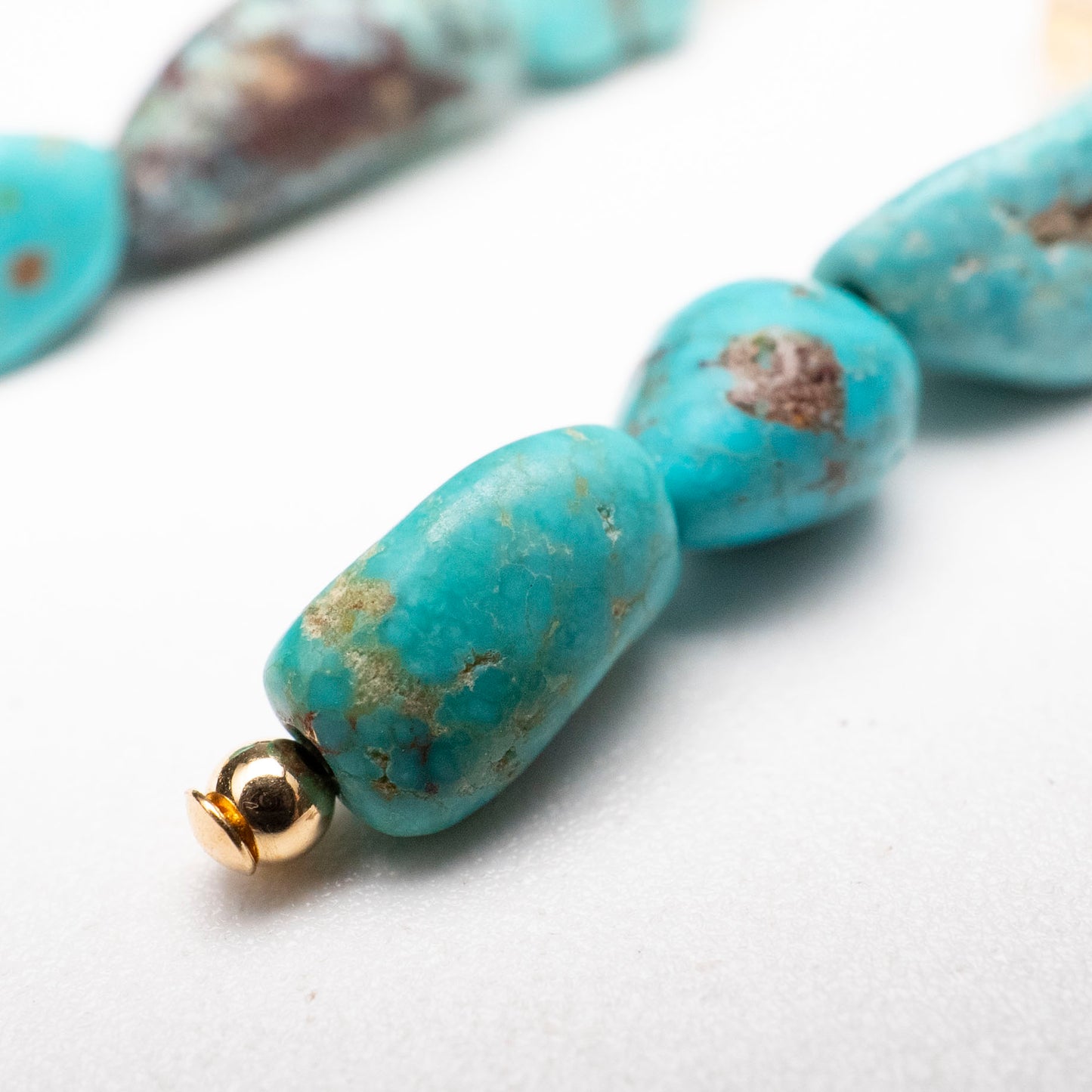 Turquoise Earrings Mucho Original 18K