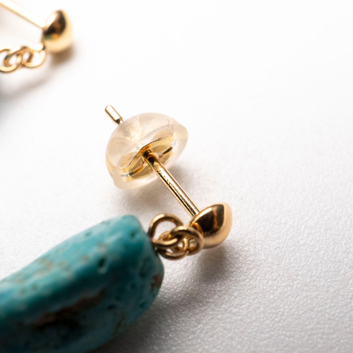 Turquoise Earrings Mucho Original 18K