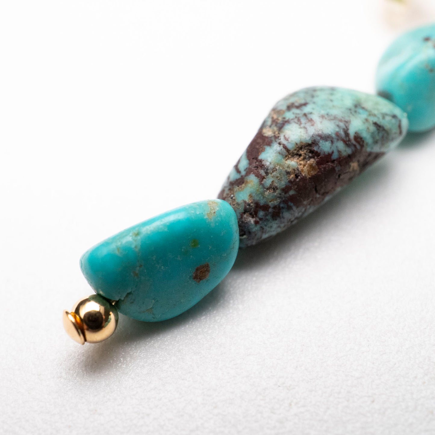 Turquoise Earrings Mucho Original 18K