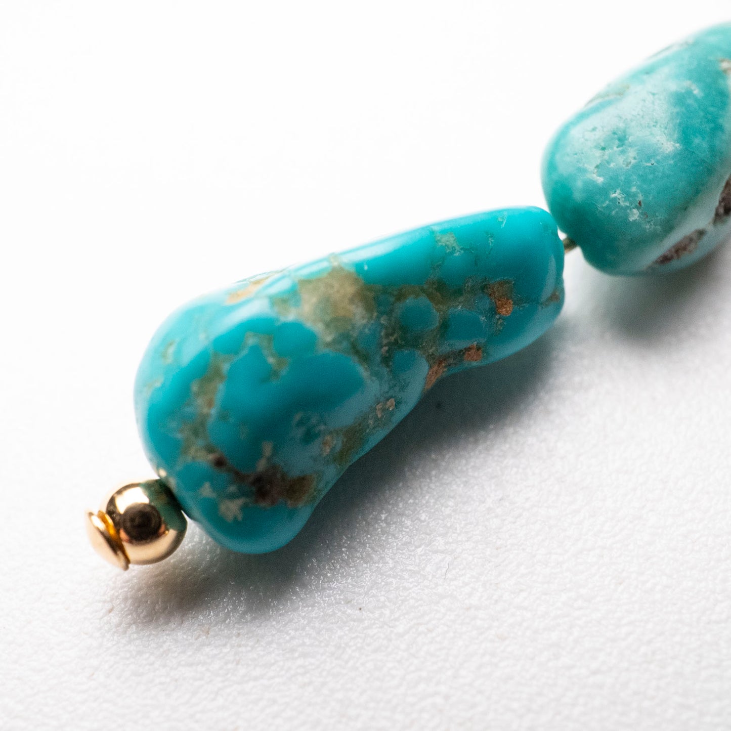 Turquoise Earrings Mucho Original 18K