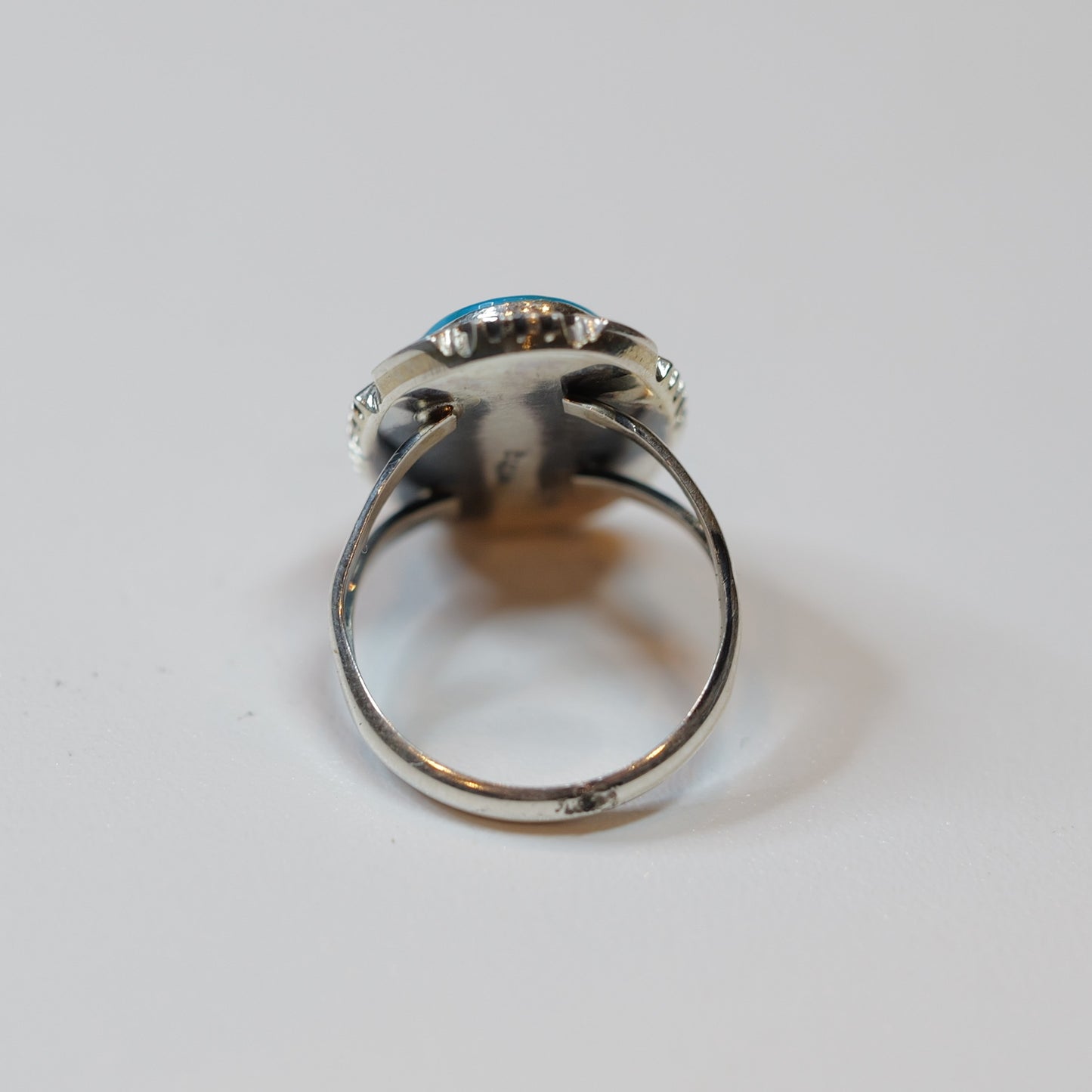 Turquoise Ring Silver 指輪 希少 アルメニアンターコイズ ナバホ 11号