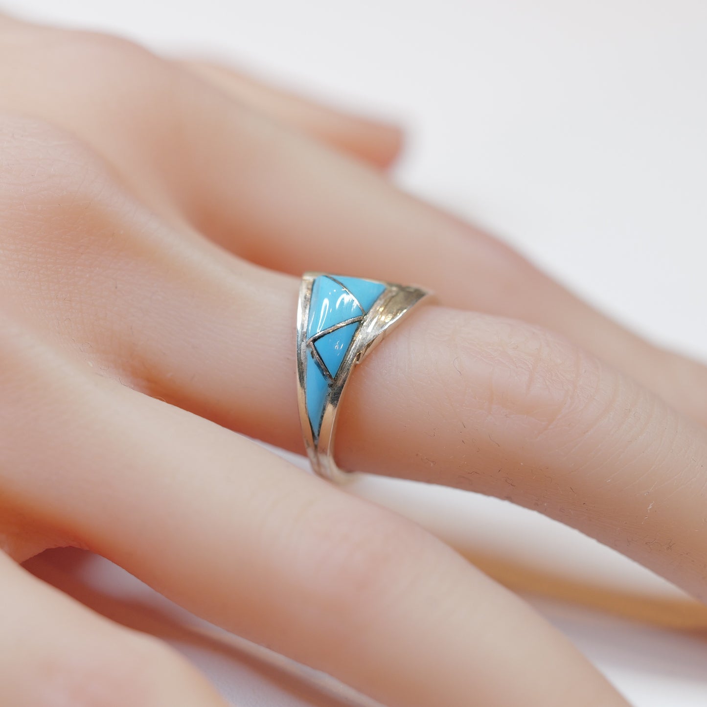 Turquoise Ring Silver リング 指輪 ズニ スリーピングビューティー 20号