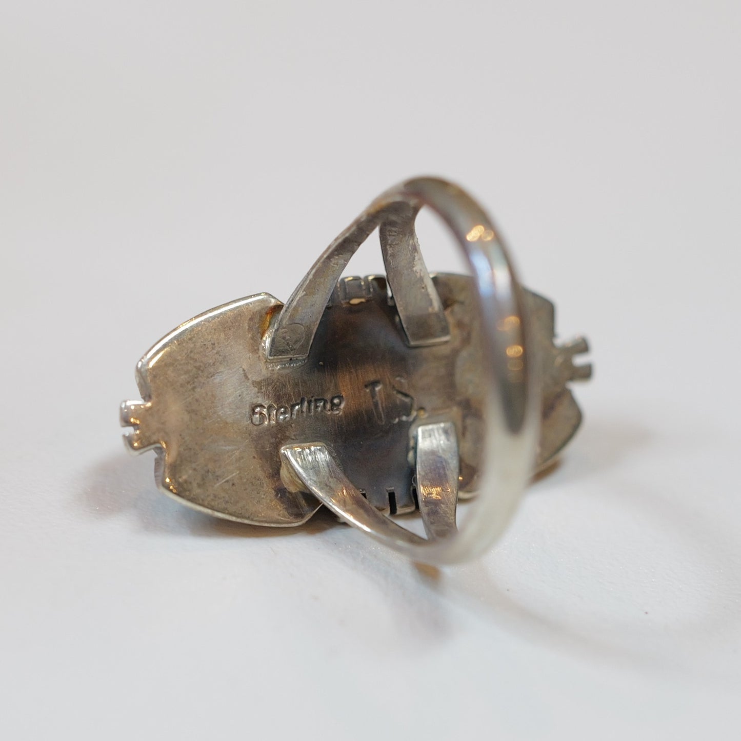 Turquoise Ring カンピトス鉱山 メキシコ ターコイズ リング 指輪 13.5号