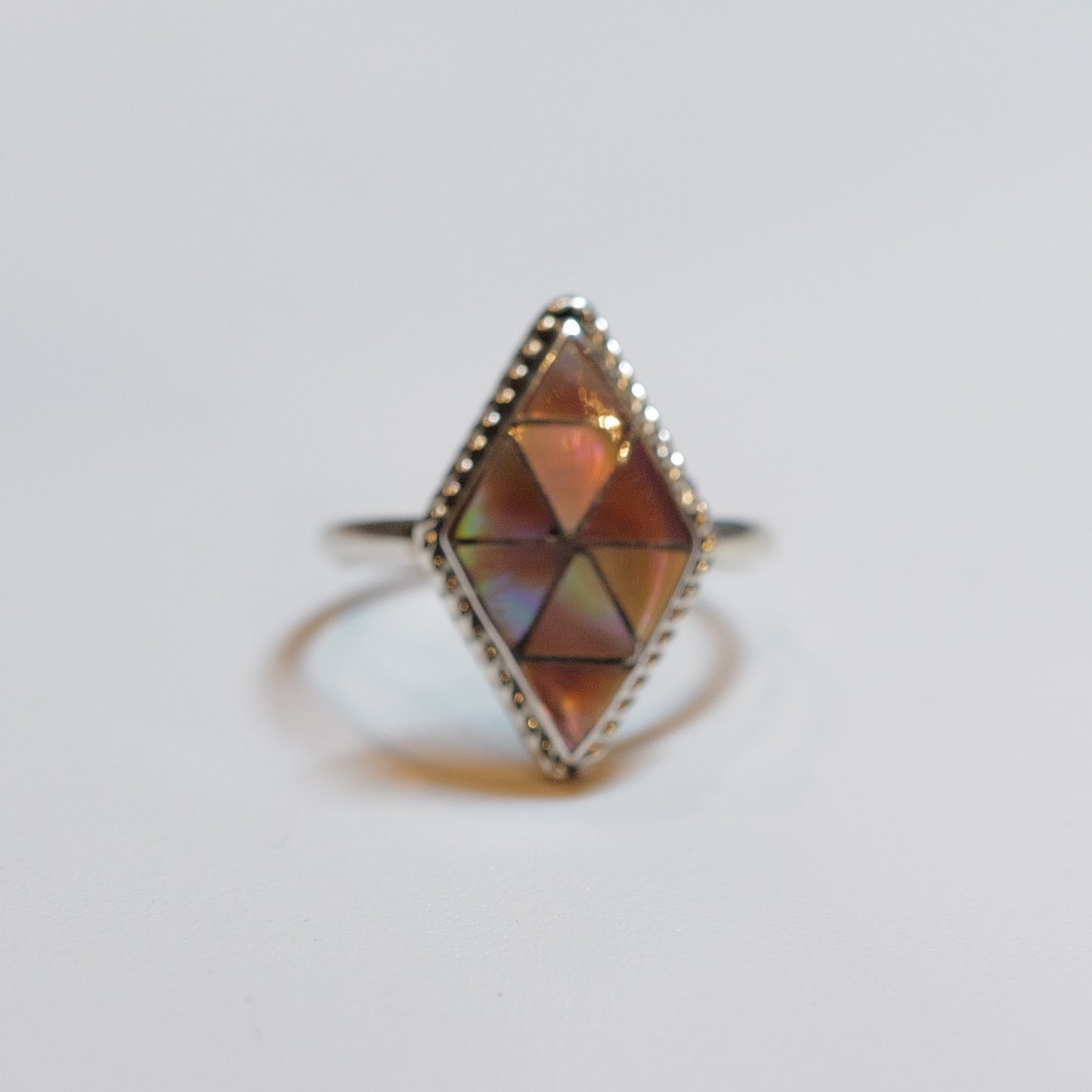 Shell Ring  Diamond Shape シェル リング 16号