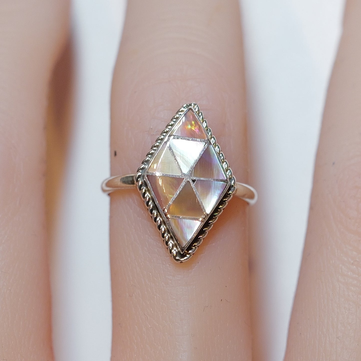 Shell Ring  Diamond Shape シェル リング 16号