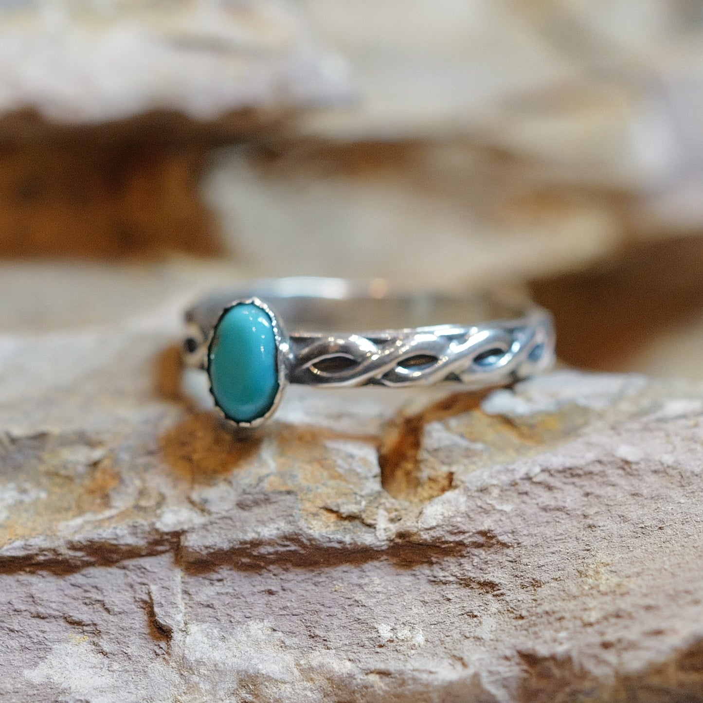 Turquoise Ring キングマン鉱山 リング
