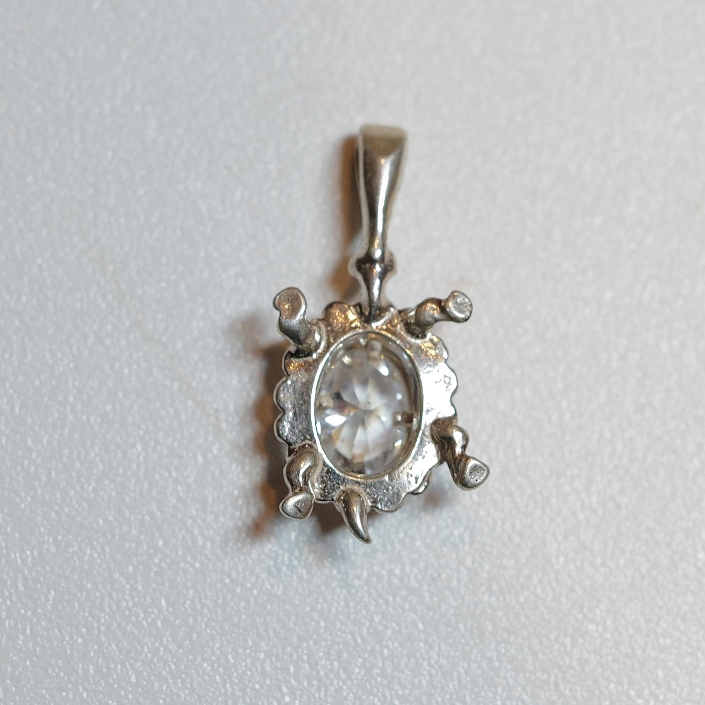 Oval Silver Pendant Top シルバー ペンダントトップ