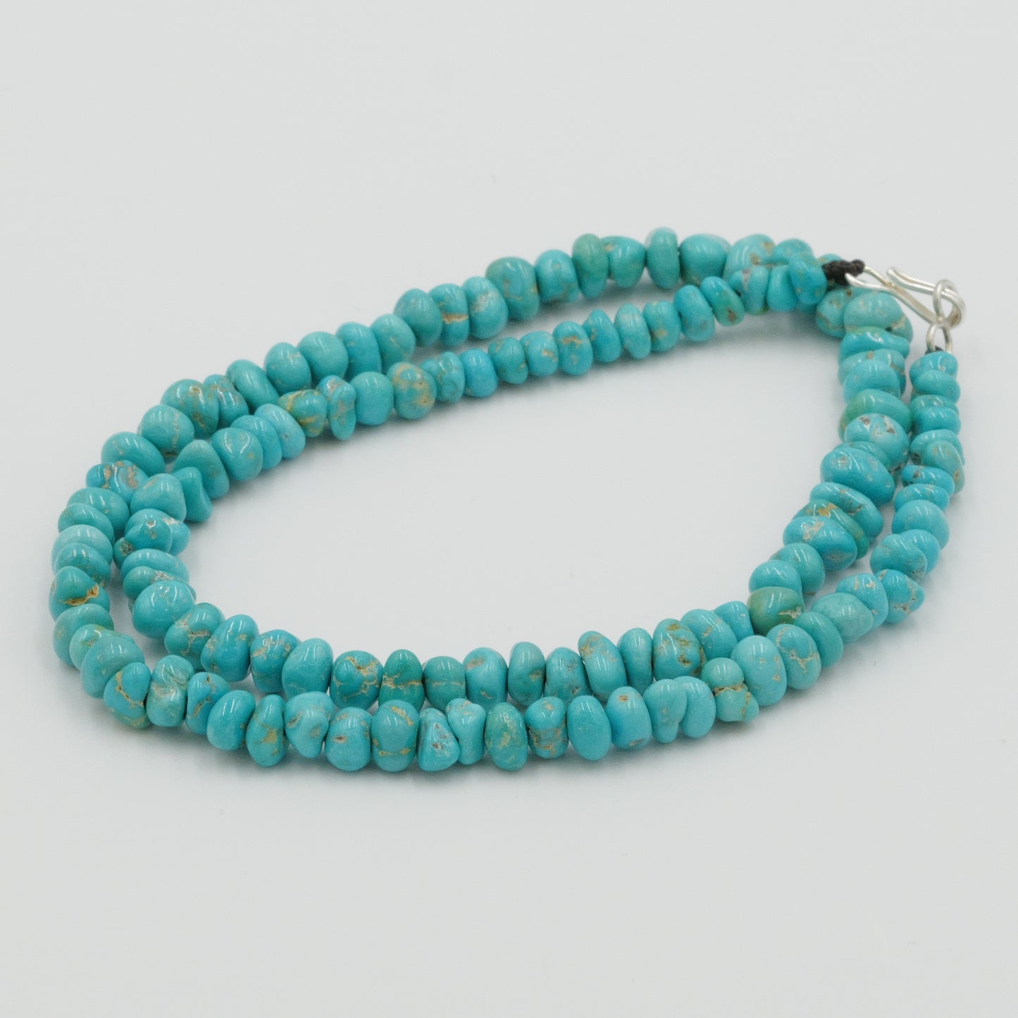 Lone Mountain Turquoise Beaded Necklace ローンマウンテン鉱山 ターコイズ ネックレス