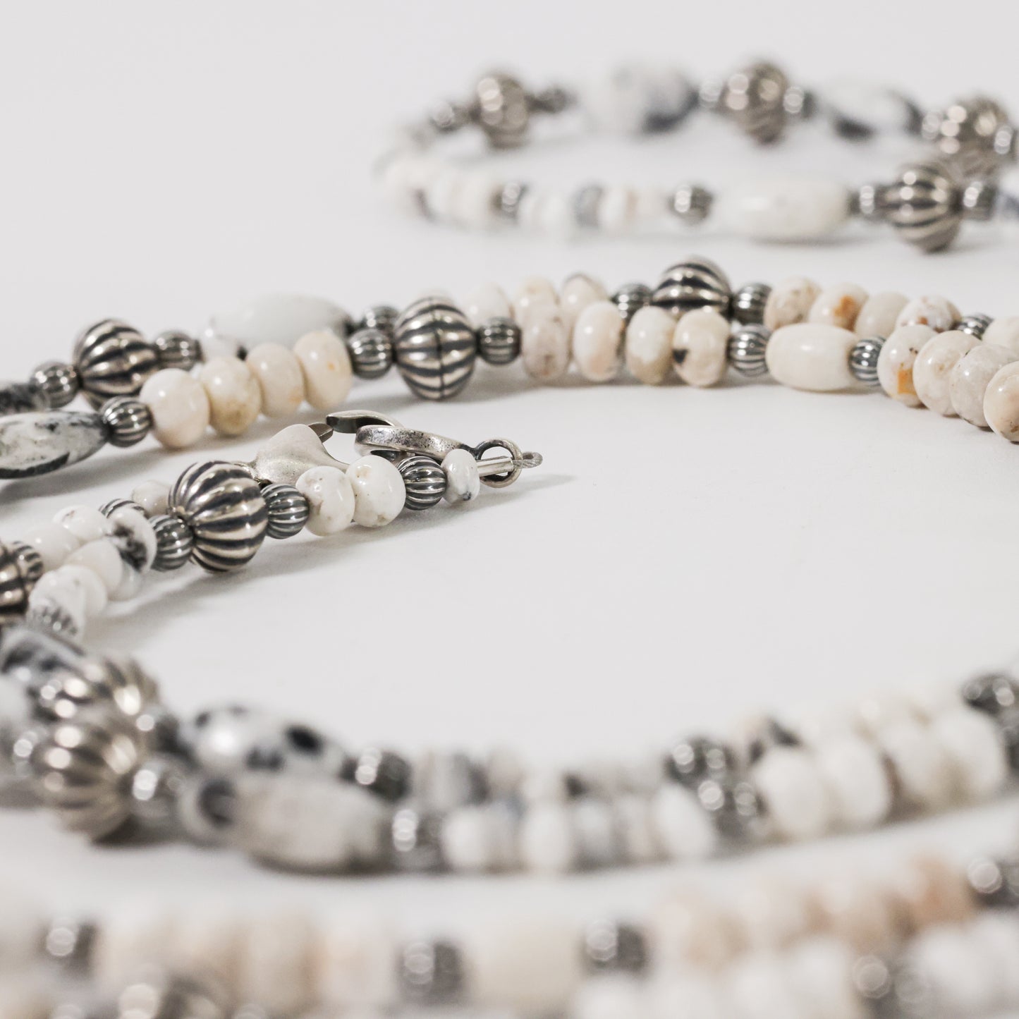 White Buffalo Necklace Navajo