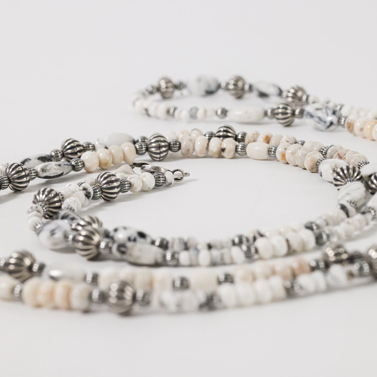 White Buffalo Necklace Navajo