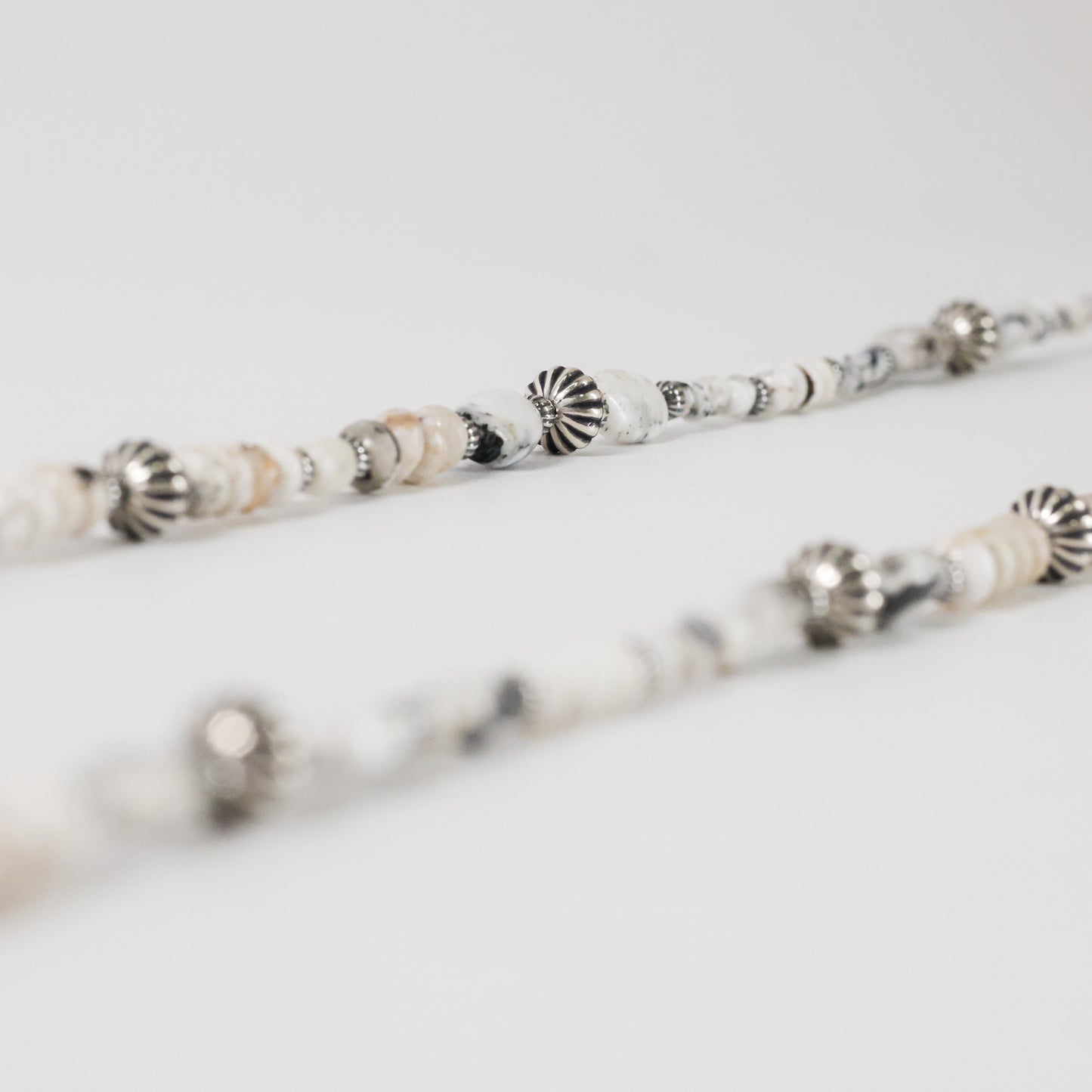 White Buffalo Necklace Navajo