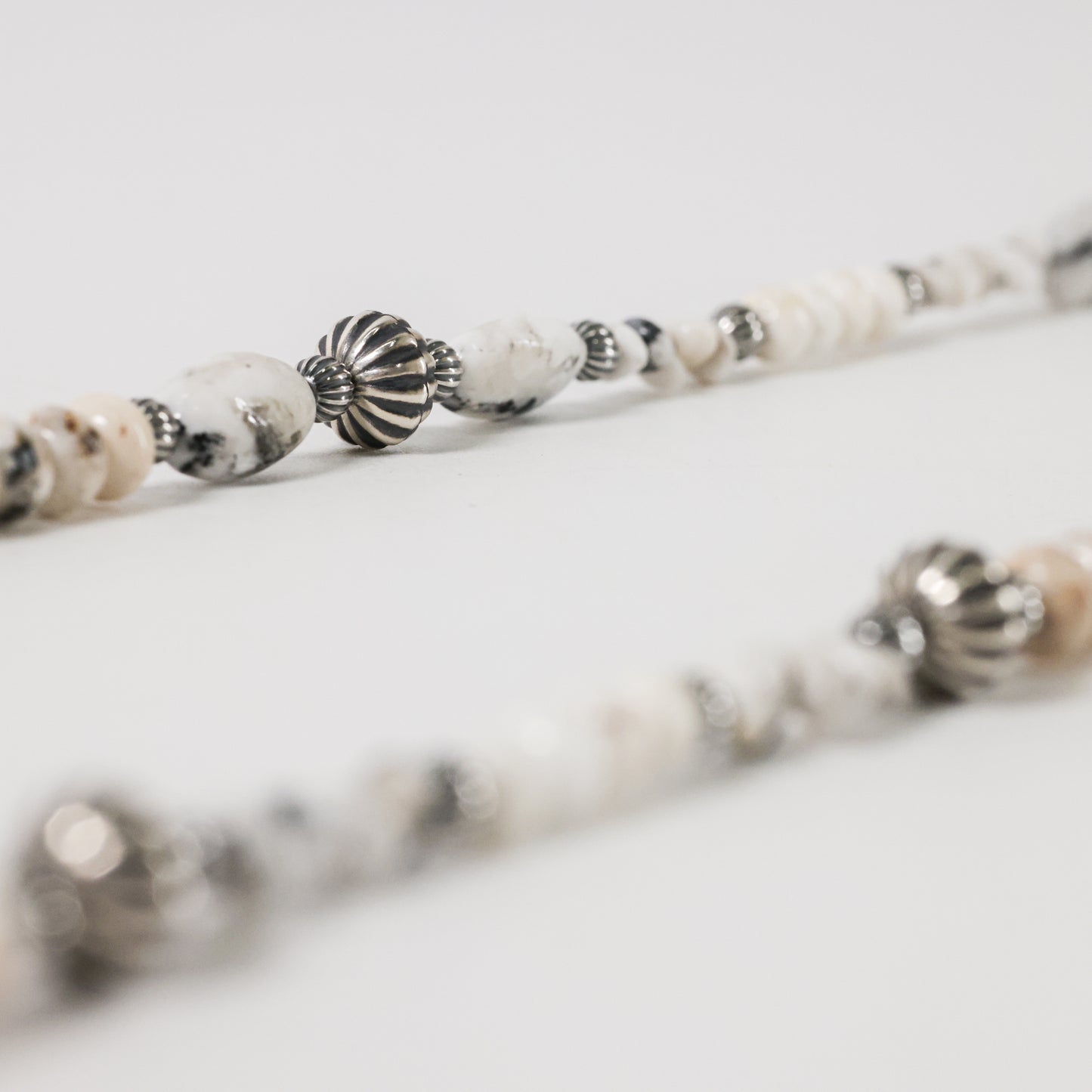 White Buffalo Necklace Navajo