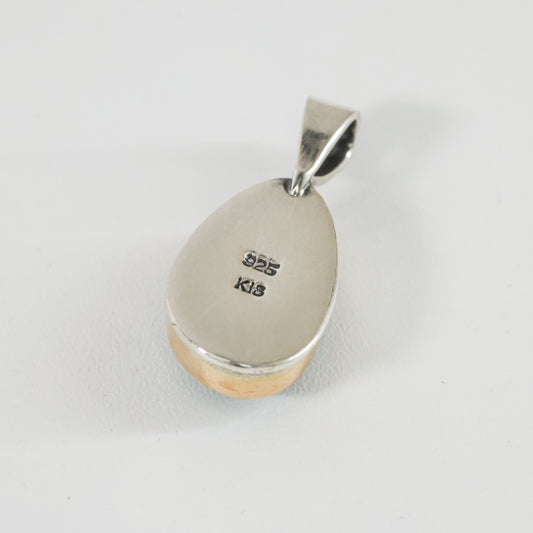 Turquoise Pendant Royston Mucho Original 18K Gold