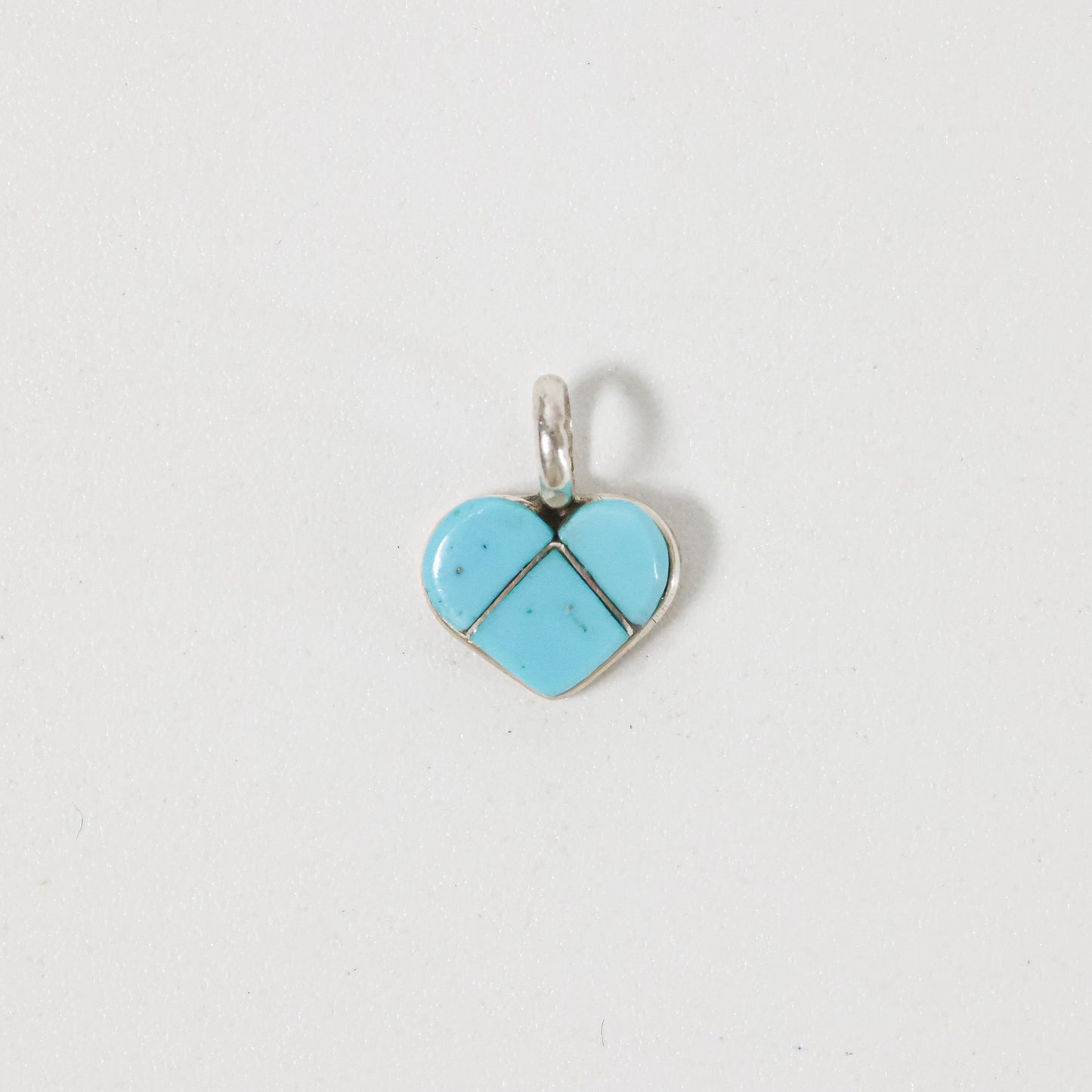 Turquoise Pendant Heart Navajo