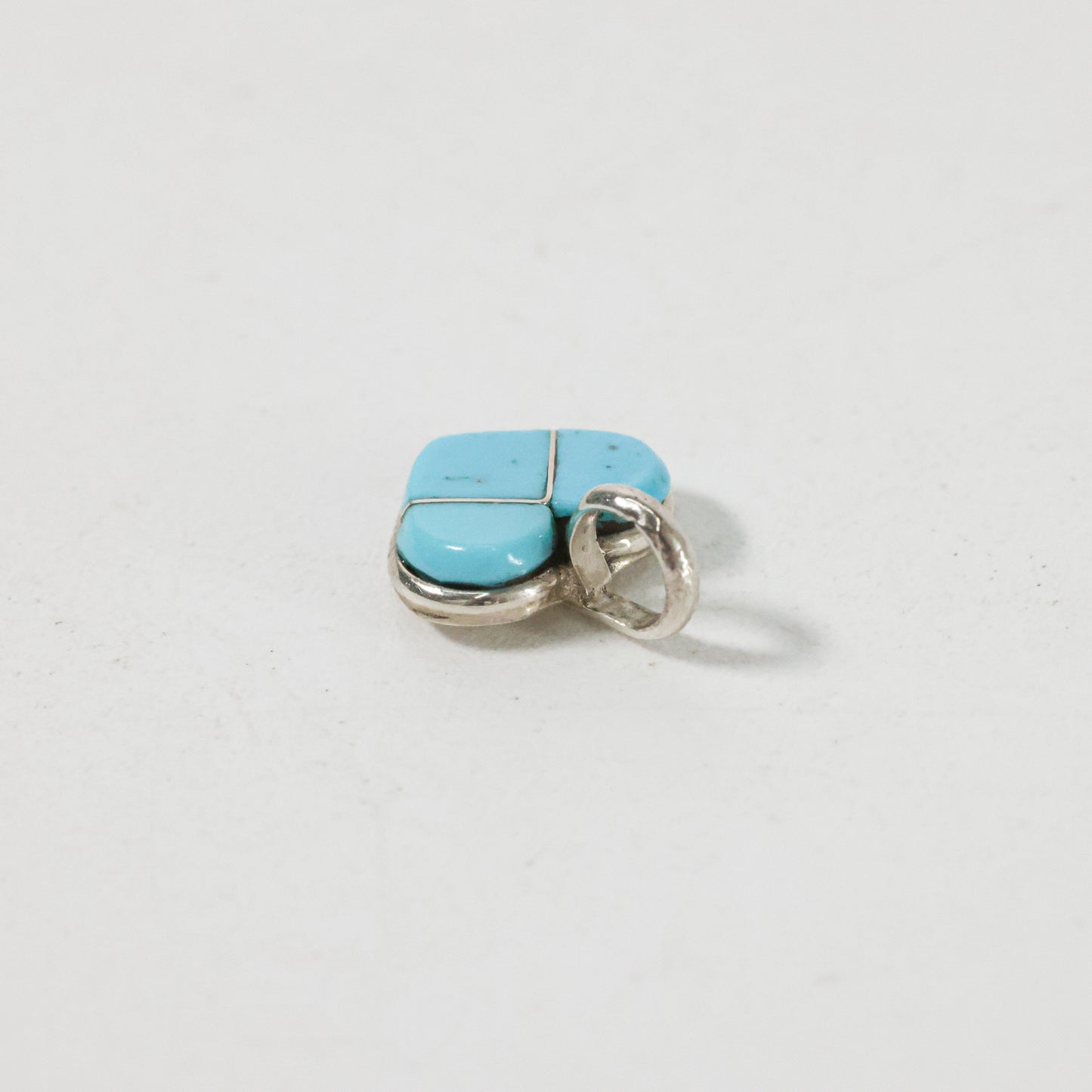 Turquoise Pendant Heart Navajo
