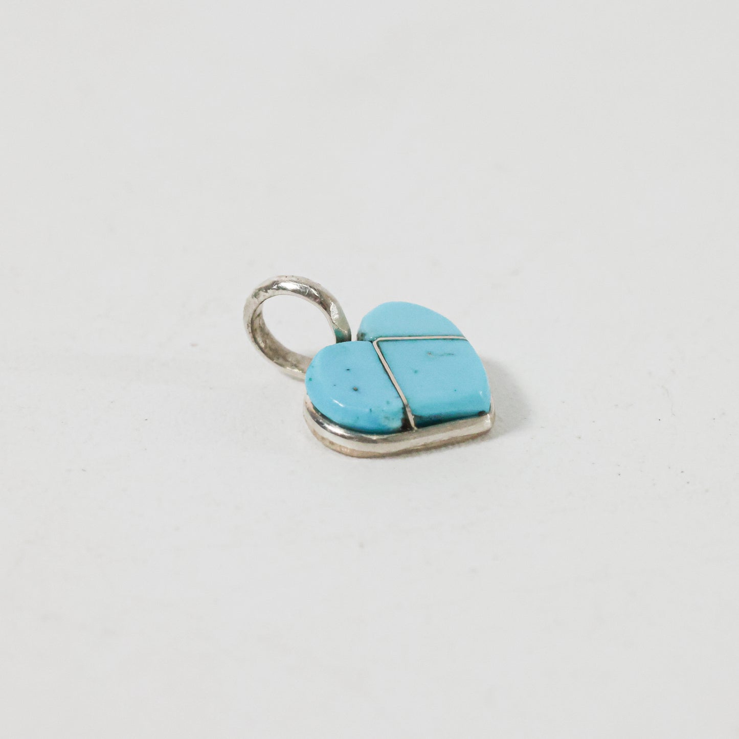 Turquoise Pendant Heart Navajo