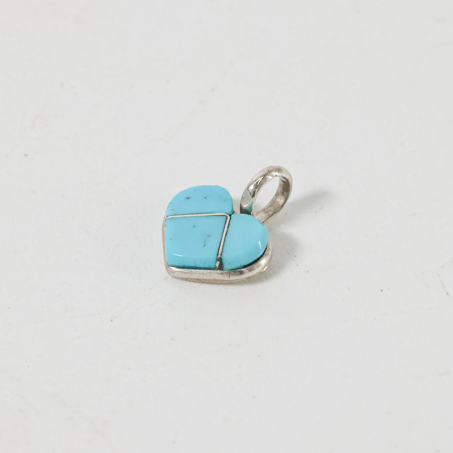 Turquoise Pendant Heart Navajo