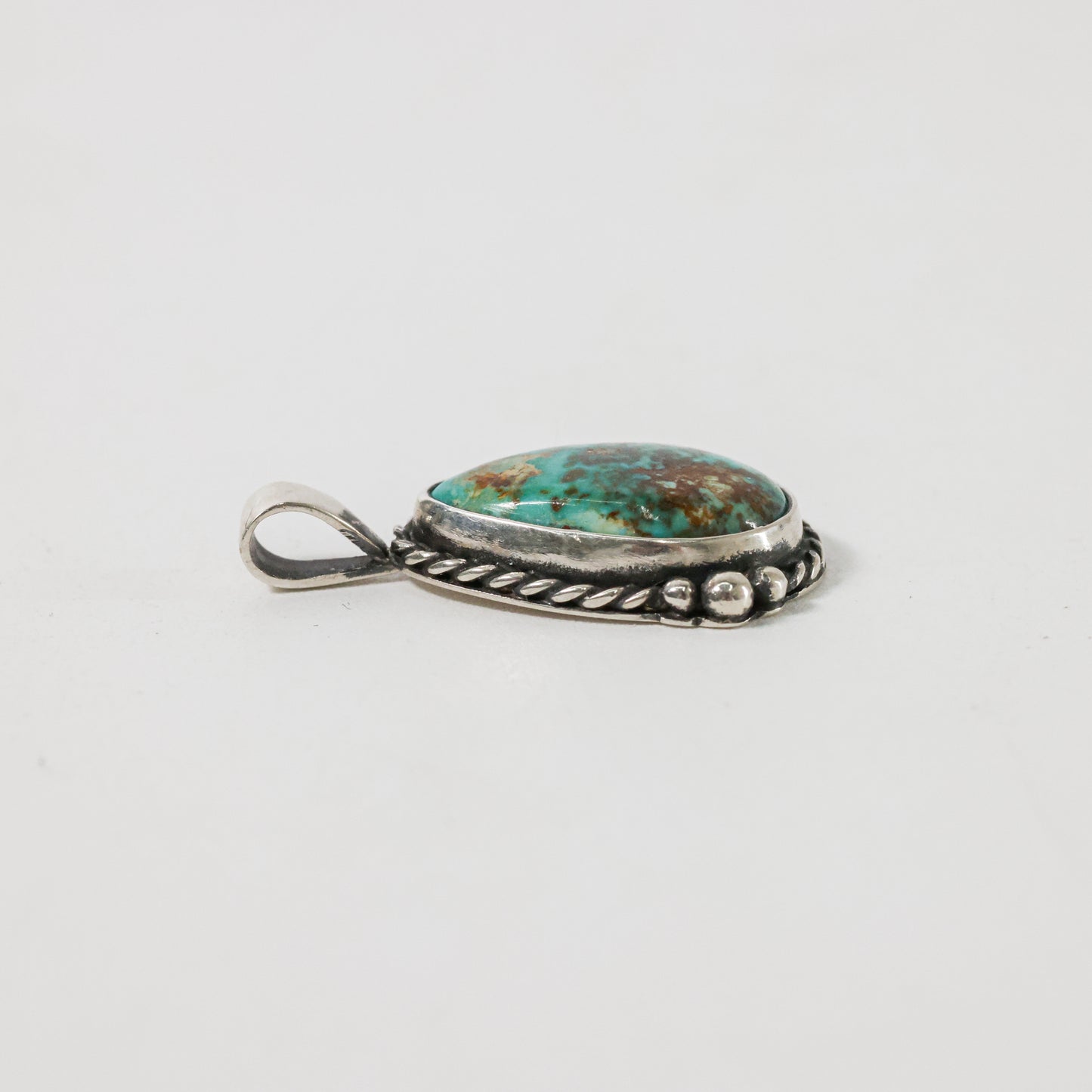 Turquoise Pendant Royston Mucho Original 18K Gold