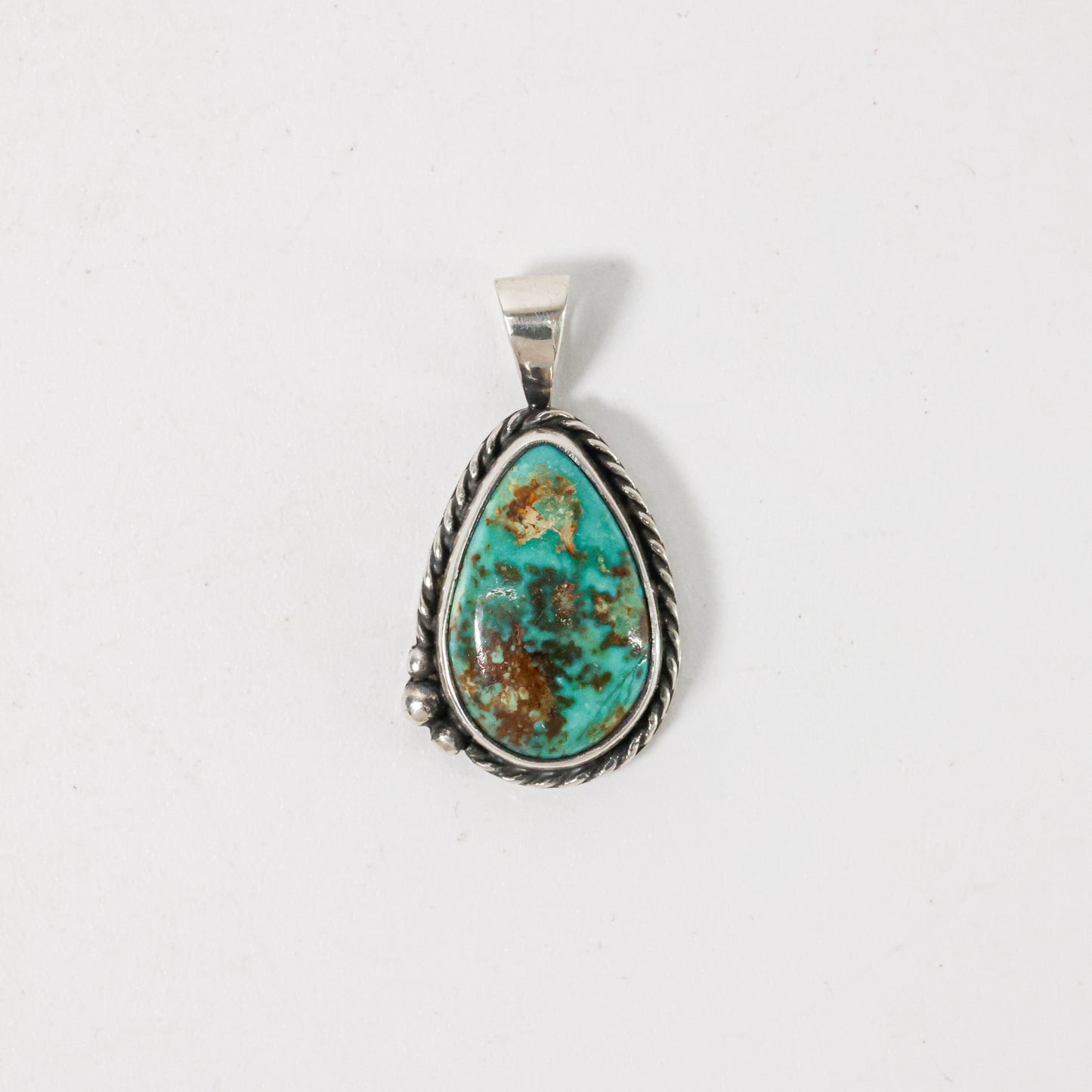 Turquoise Pendant Royston Mucho Original 18K Gold