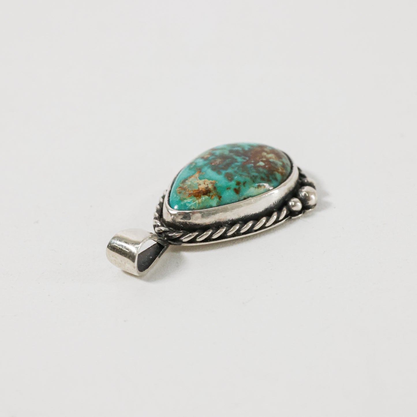 Turquoise Pendant Royston Mucho Original 18K Gold