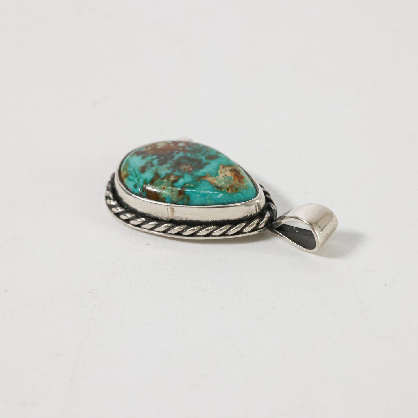 Turquoise Pendant Royston Mucho Original 18K Gold
