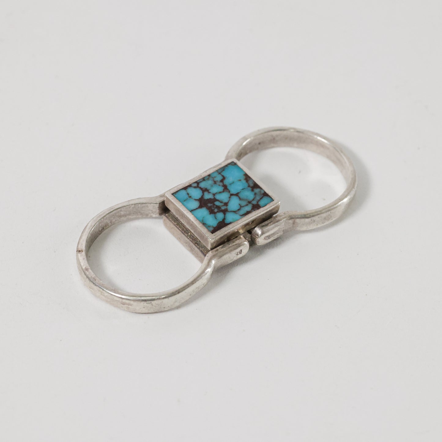 Turquoise White Buffalo Reversible Ring Navajo