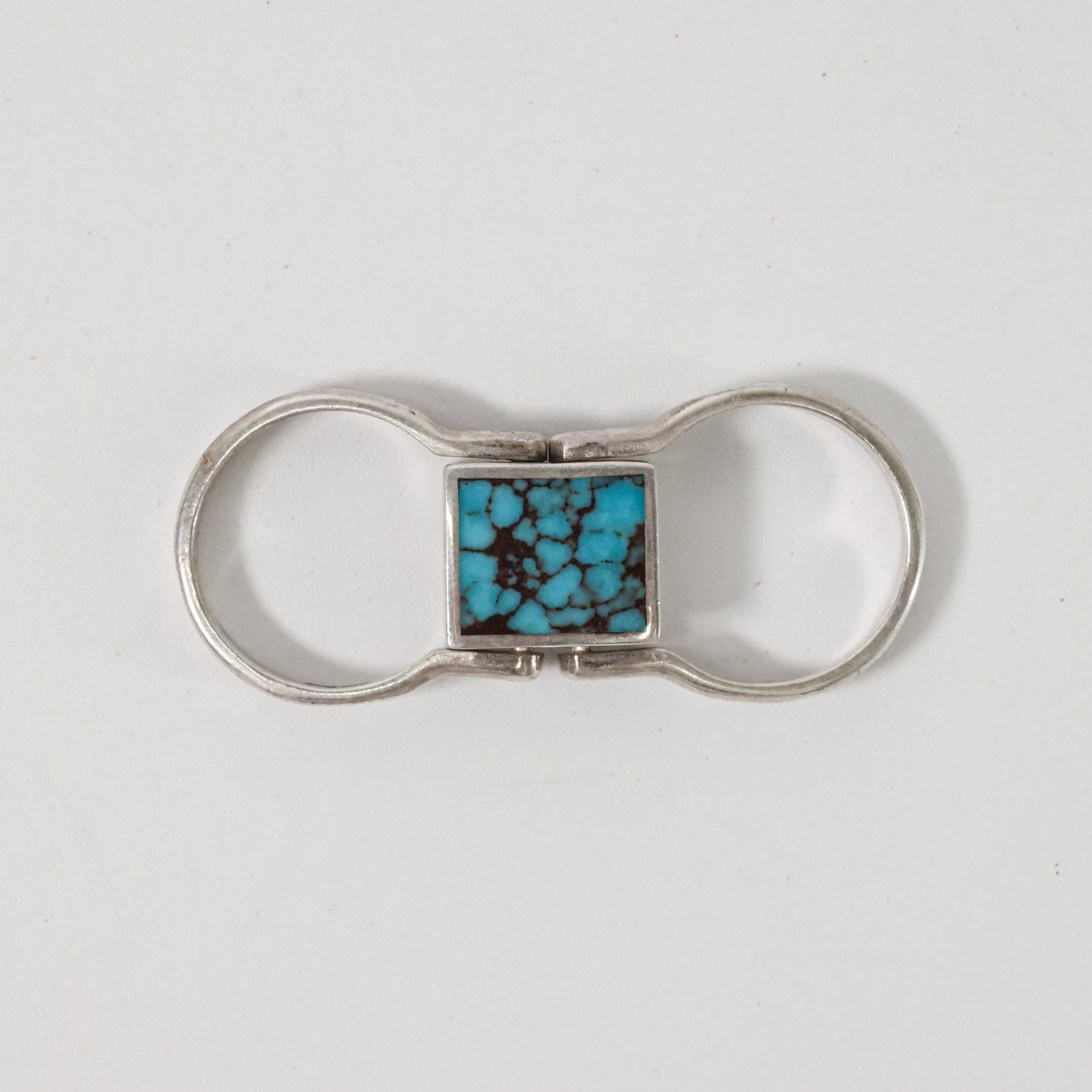 Turquoise White Buffalo Reversible Ring Navajo